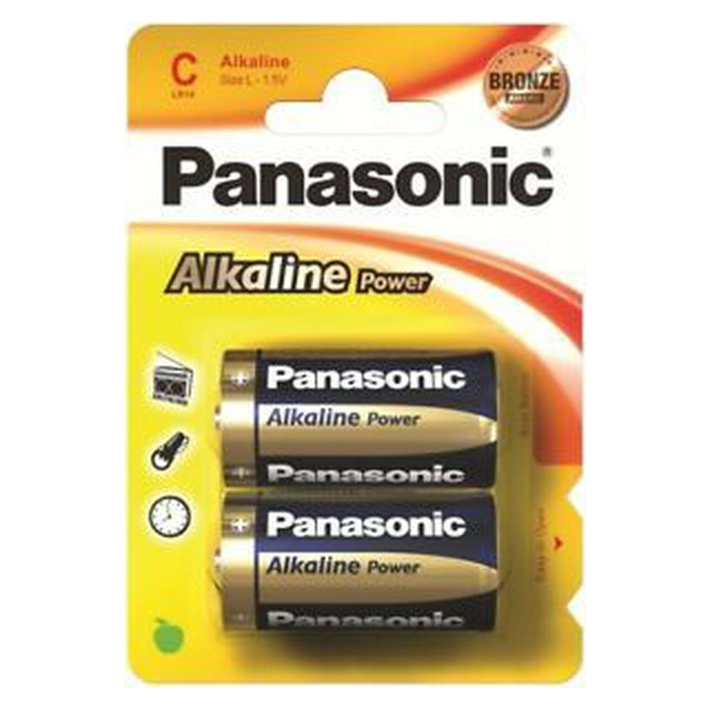 Batterie Panasonic Power C / R14 2 pcs.