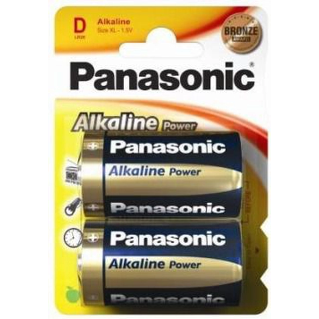 Batterie Panasonic Power D / R20 2 pcs.