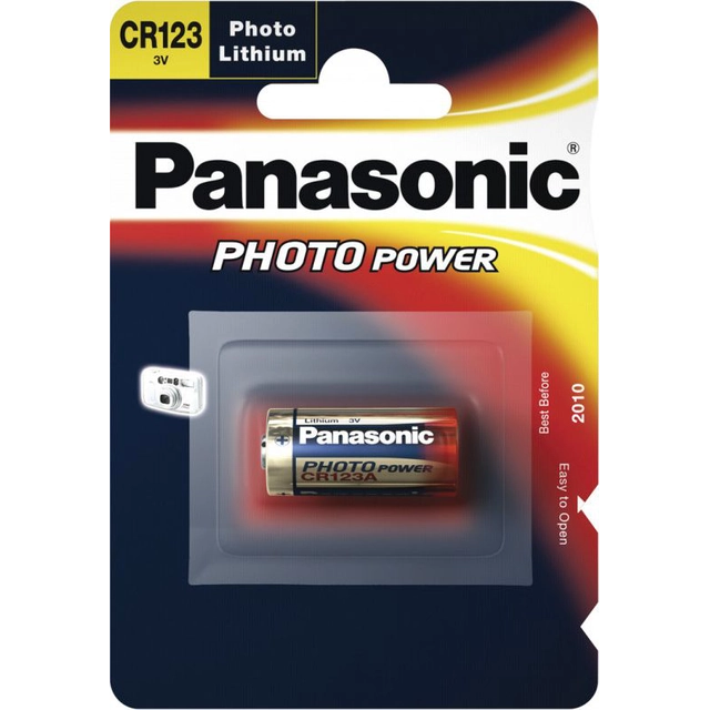 Batterie photo Panasonic CR123a 100 pcs.