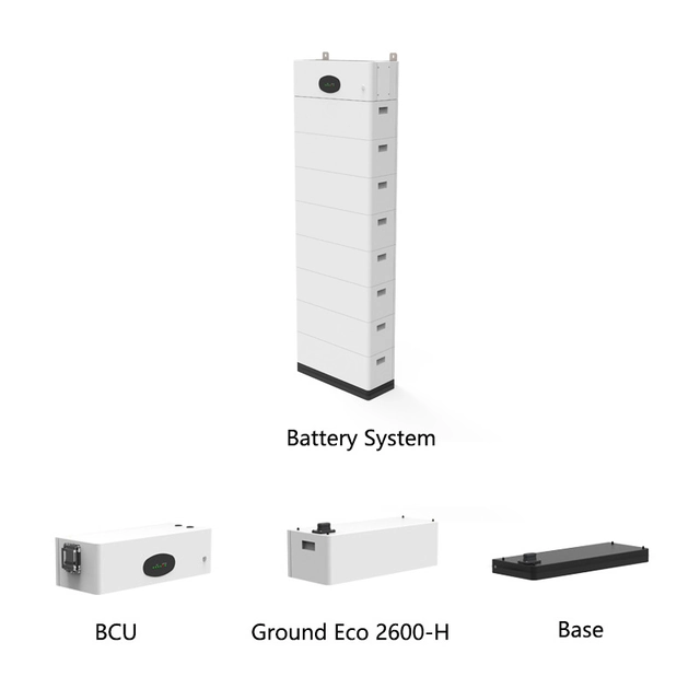 Batterlution Ground Eco HV batterisystem - 10 kW till 20 kW