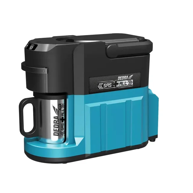 BATTERY COFFEE MACHINE DEDRA SAS+ALL DED6920 18V, MUG