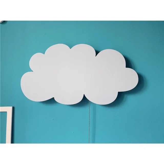 Battery-operated LED cloud night lamp