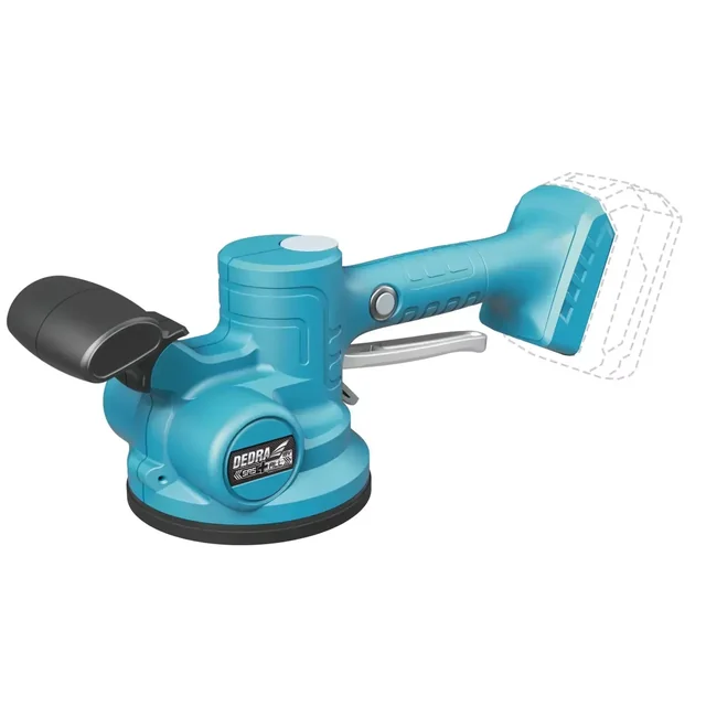 BATTERY-POWERED VIBRATING SUCTION CUP FOR TILE LAYING, DEDRA DED6912