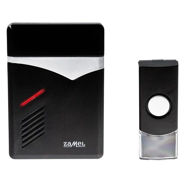 Battery wireless doorbell, TECHNO, range 100 meters, TYPE:ST-251, black