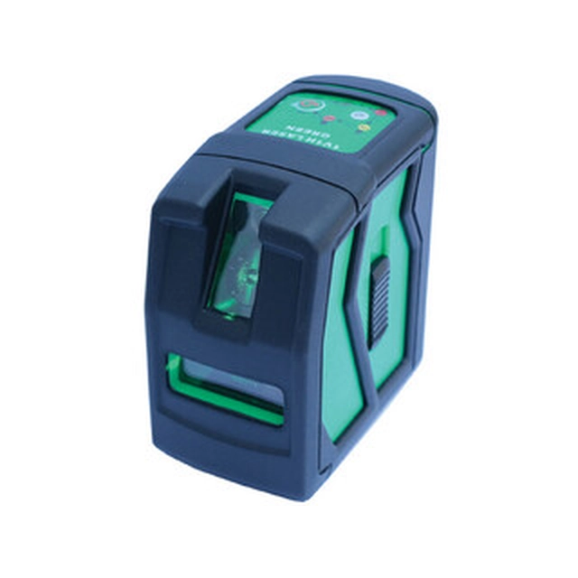 Bautool TG101G Green line laser Range: 0 - 30 m | 2x item | In a cardboard box