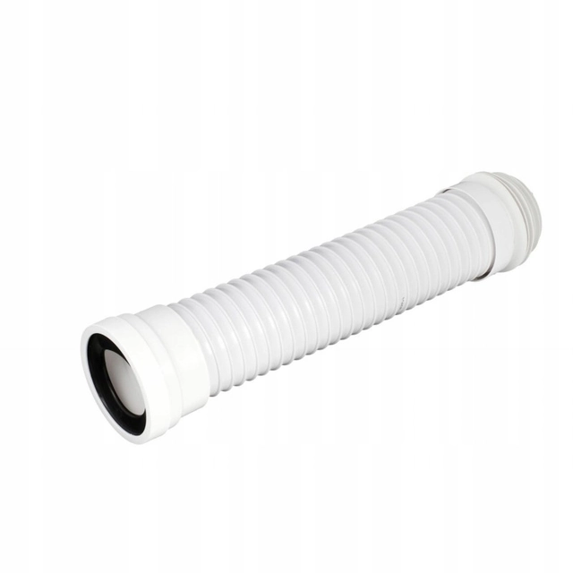 WC CONNECTOR 110mm FLEXIBLE PLASTIC 540mm