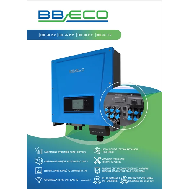 BBC-0009 Convertitore 3-fazowy 25 kW BB ECO BBE-25-PL2