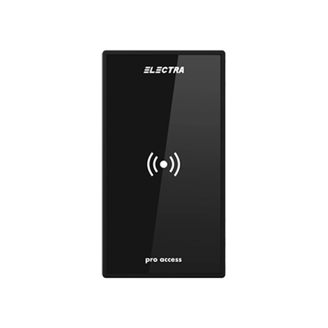 Access control device with RFID, visible mounting - ELECTRA ALRDR.0SRGI.ELB