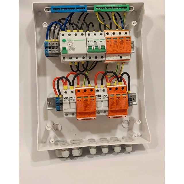 Switchgear 1000V AC / DC 2 strings + diff. chokes