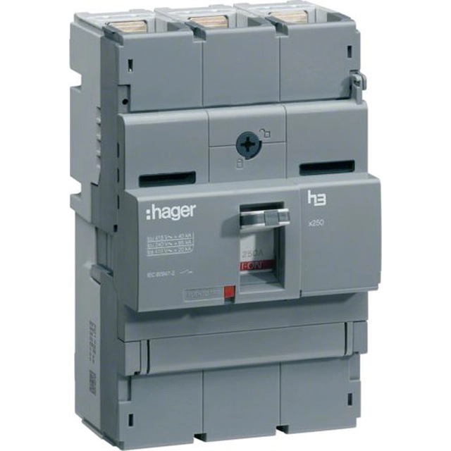 Hager Power switch 3P 250A (HCB250H)