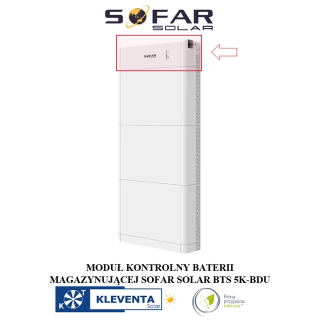 BDU SOFAR, BDU SOFAR SOLAR BTS 5K-BDU, BMS-BESTURINGSEENHEID + BATTERIJBASIS SOFAR BTS 5K