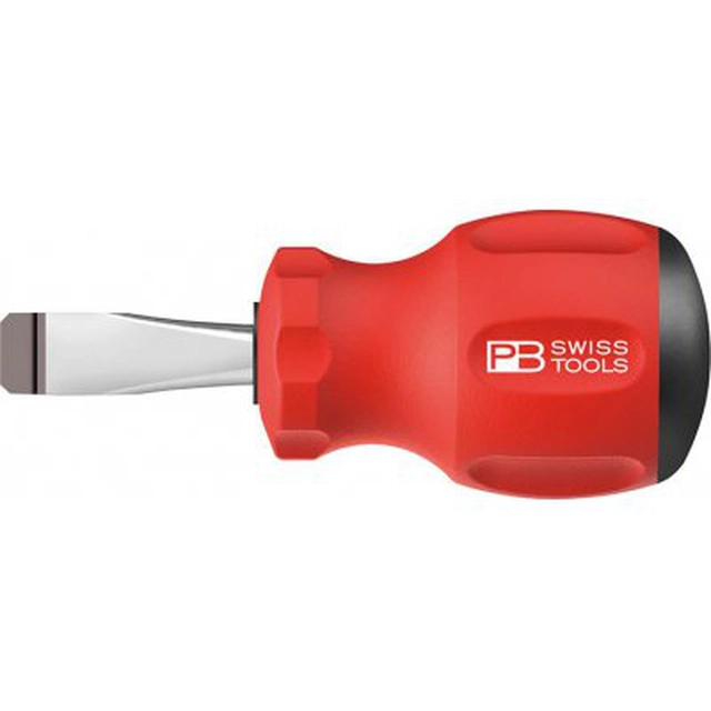 Stubby slotted screwdriver 6.5x1 x 30mmSwissGrip PB Swiss Tools