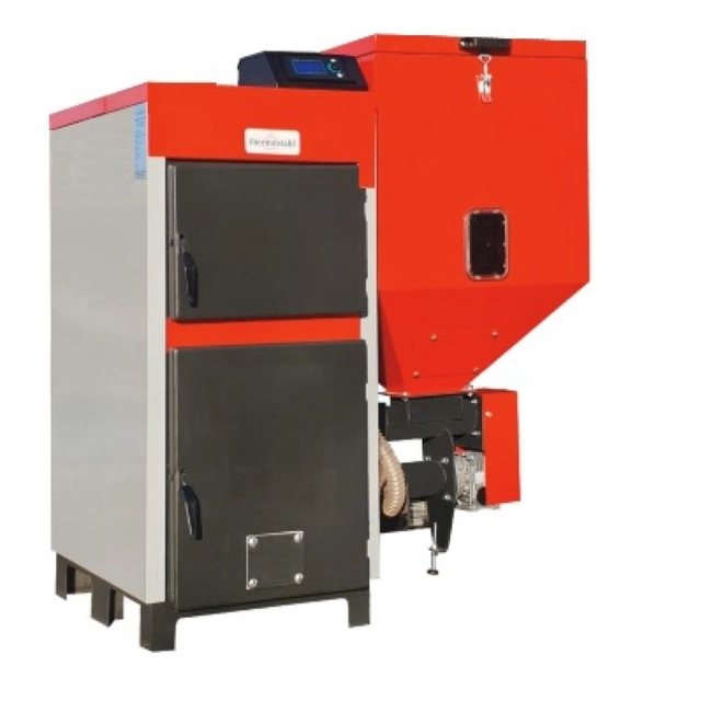 Pellet-biomass-wood steel boiler THERMOSTAHL ECO BIO-RES 40 kW