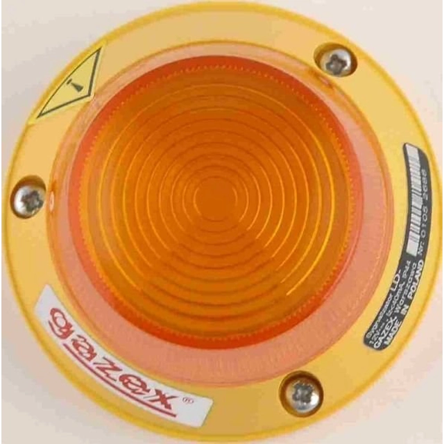 Beacon LD-2 yellow LED warning lamp,12V, IP54