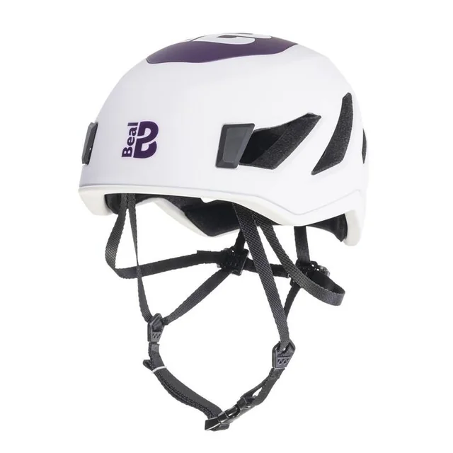 Beal Indy White Purple Helmet