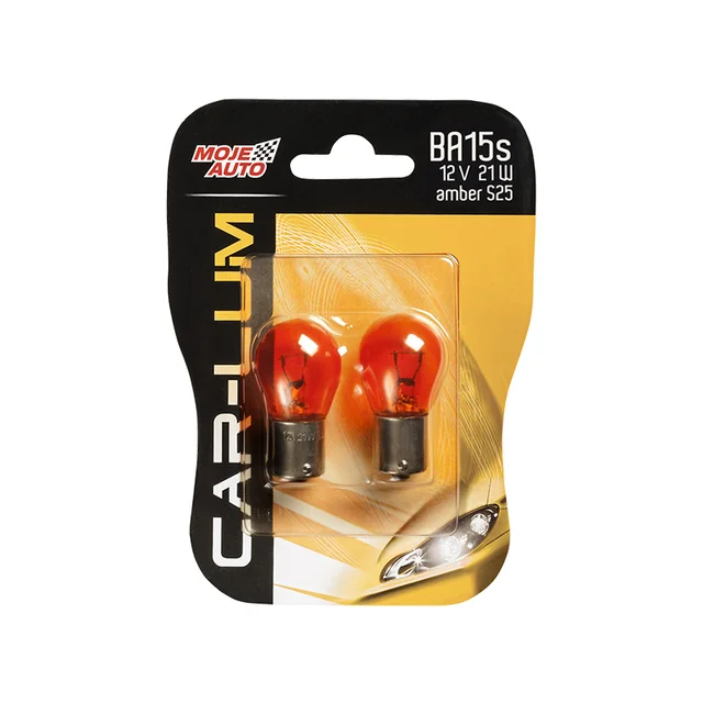 Bec BAUI5S 12V/21W Amber(2Pak) -