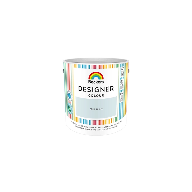 Beckers Designer Color Free Spirit Paint 2.5L