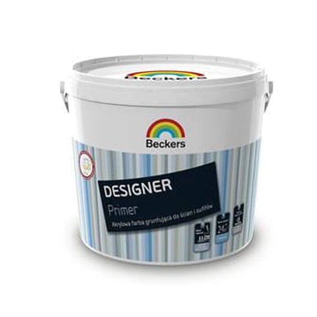 Beckers Designer Primer akrylmaling hvid 10L