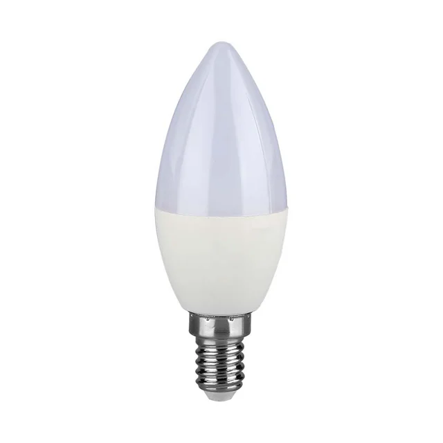 Becuri LED - Lumânare - E14 - Samsung - IP20 - Alb - 5.5 wați - 470 lumeni - 3000K - 5 ani