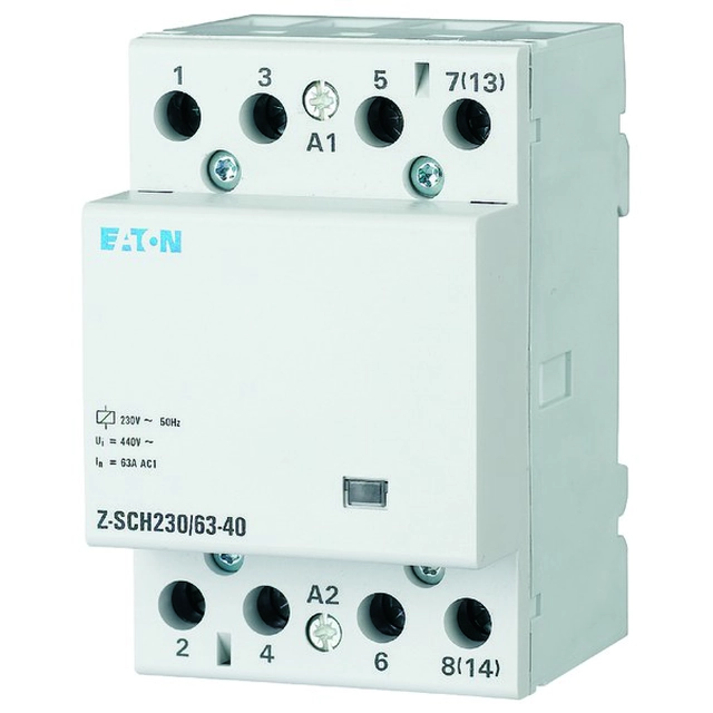 Beépítési kontaktor Z-SCH230/63-22