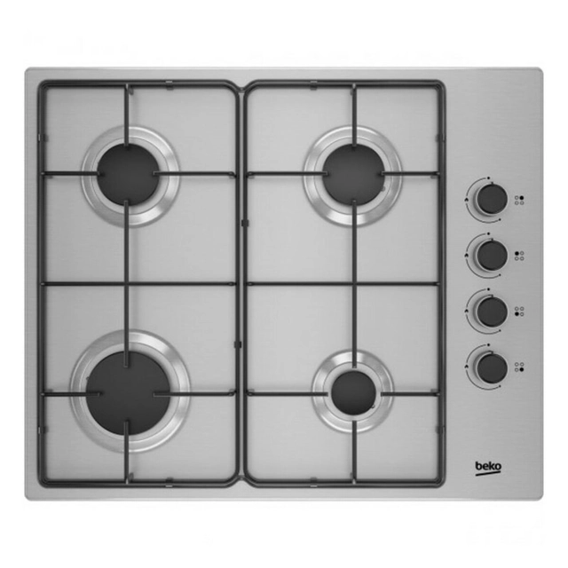 BEKO gāzes plīts virsma HIGG64103SXN 58 cm 7900 W