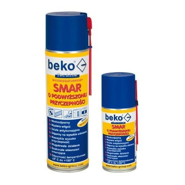 Beko Tecline fedt med øget vedhæftning 500ml