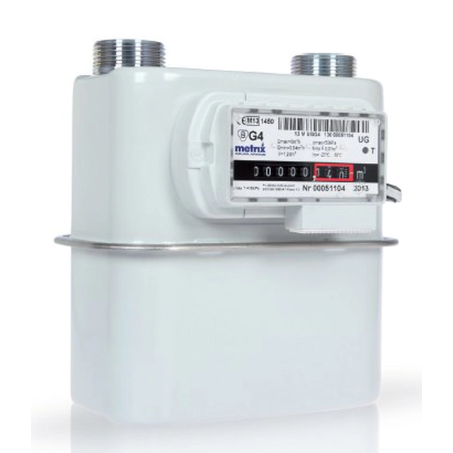 Bellows gas meter G4 - without pulse transmitter, Metrix