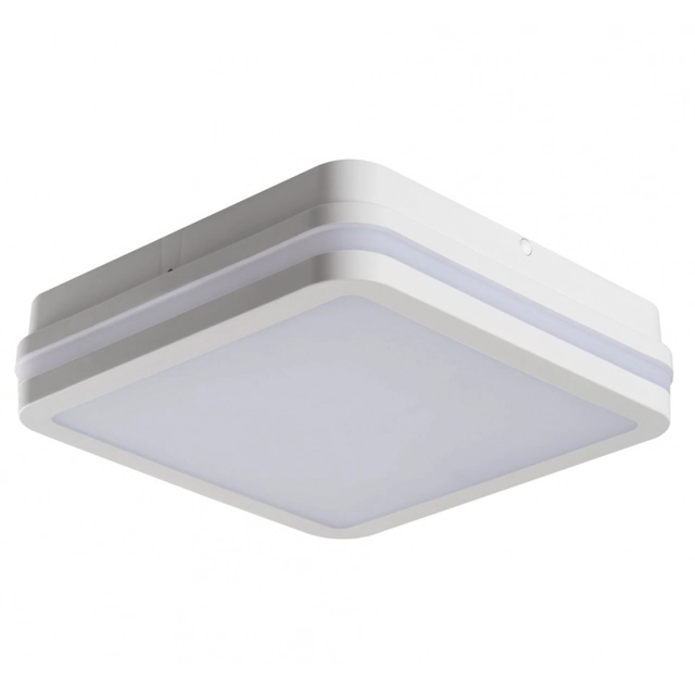 BENO LED ceiling light 260x55x260mm, 24W, white 33342
