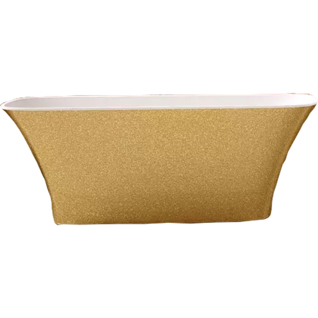 Besco Assos Glam freestanding bathtub 160 gold - additional 5% DISCOUNT with code BESCO5