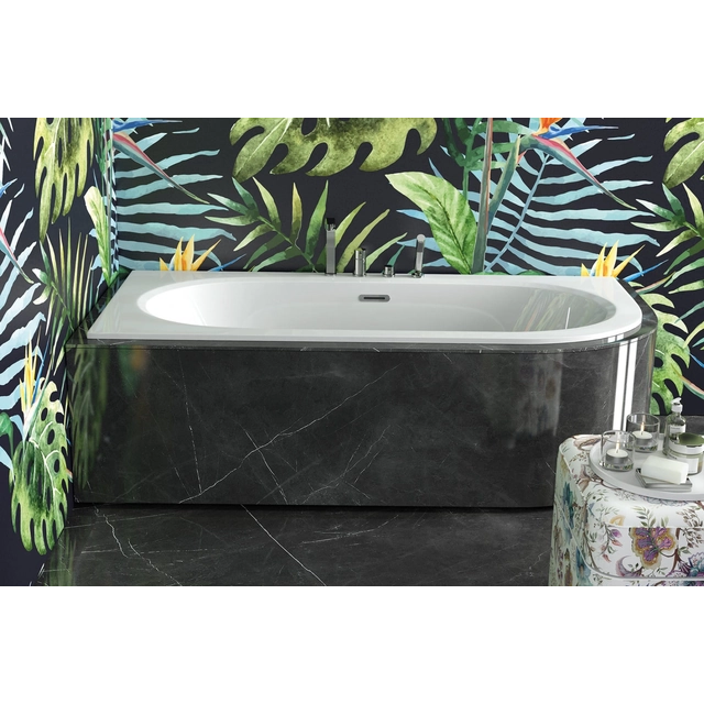 Besco Avita Slim+ asymmetric bathtub 150x75 left - ADDITIONALLY 5% DISCOUNT FOR CODE BESCO5