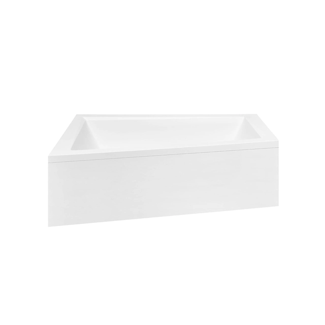 Besco Intima asymmetric bathtub casing 160x90 right - ADDITIONALLY 5% DISCOUNT FOR CODE BESCO5