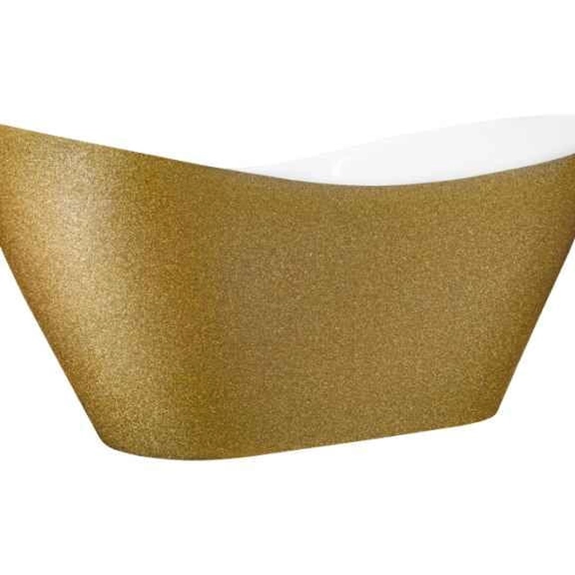 Besco Keya Glam auksinė laisvai pastatoma vonia – PAPILDOMAI 5% NUOLAIDA KODUI BESCO5