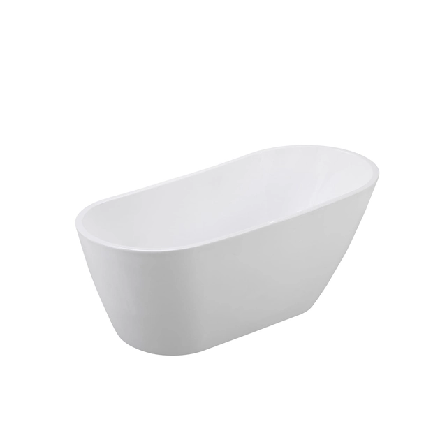 Besco Melody Freestanding BathBan 150 περιλαμβάνει μαύρο κάλυμμα σιφονιού με υπερχείλιση - ΕΠΙΠΛΕΟΝ 5% ΕΚΠΤΩΣΗ ΓΙΑ ΚΩΔΙΚΟ BESCO5