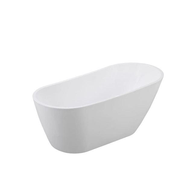 Besco Melody laisvai stovinčioje vonioje 170 yra sifono dangtelis su baltu perpildymu - PAPILDOMAI 5% NUOLAIDA KODUI BESCO5
