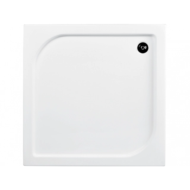 Besco Oskar square shower tray 80 x 80 cm - ADDITIONALLY 5% DISCOUNT FOR CODE BESCO5