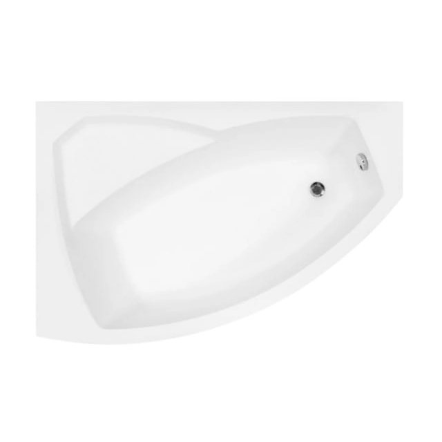 Besco Rima asymmetric bathtub 150 x 95 left - ADDITIONALLY 5% DISCOUNT FOR CODE BESCO5