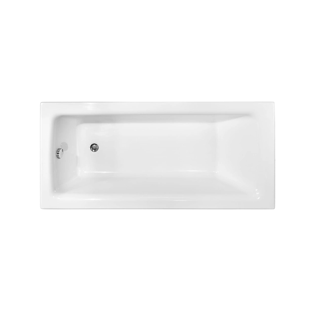 Besco Talia Slankt rektangulært badekar 160x75- YDERLIGERE 5% RABAT PÅ KODE BESCO5
