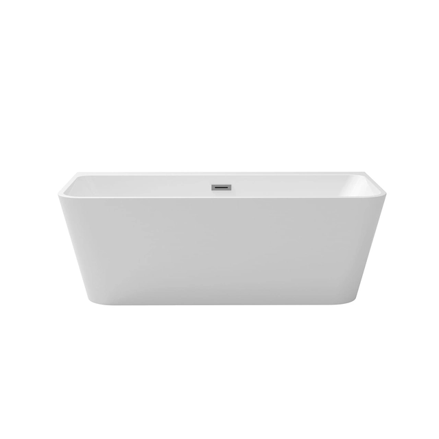 Besco Varya Freestanding Bathtub 170 + siphon cover with gold overflow - additional 5% DISCOUNT with code BESCO5