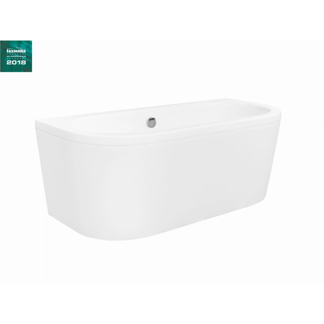 Besco Vista fritstående badekar 170 - YDERLIGERE 5% RABAT PÅ KODE BESCO5
