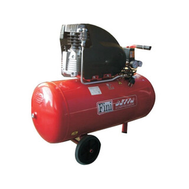 Betta SUPERTIGER MK 265 electric piston compressor Intake air: 250 l/min | 50 l | 10 bar | Oil lubricated | 230 V