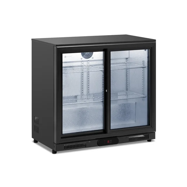 Beverage cooler 208L LED, sliding doors | RC-BC001