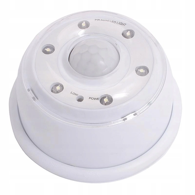 BEWEGUNGSSENSOR LAMPE 6 LED BATTERIE EINST