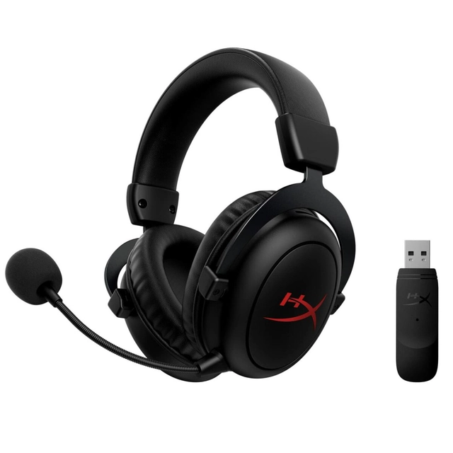 Bezdrôtové slúchadlá Hyperx čierne