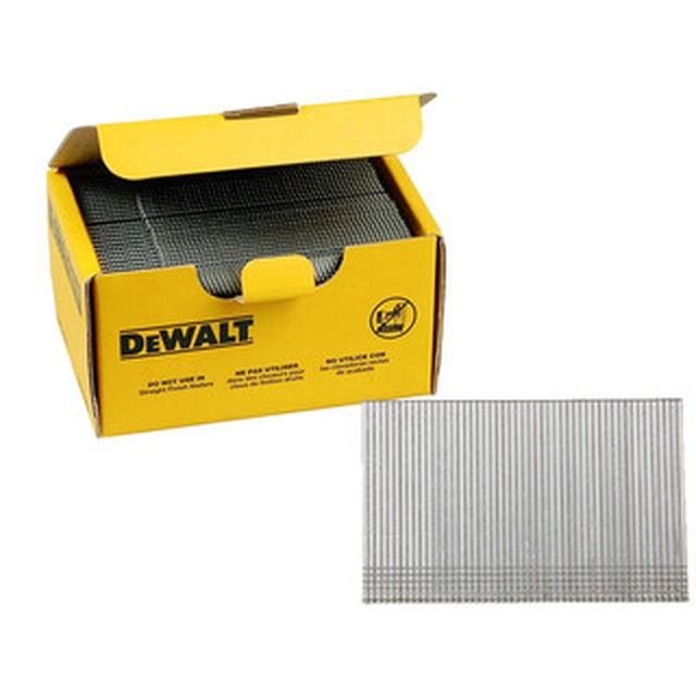 Bezhlavý klinec DeWalt 1,6 x 57 mm | 0 ° | 2500 ks