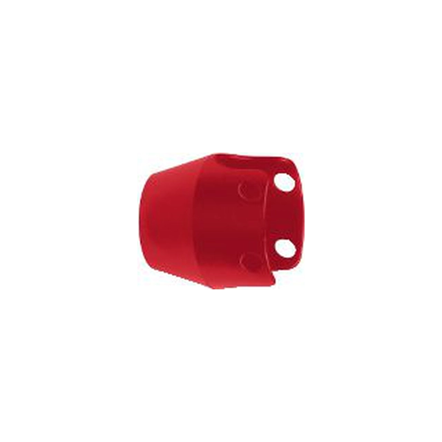 Bezpečnostný kryt tlačidla Schneider Electric fi40 červený, uzamykateľný visiacim zámkom (ZBZ1604)