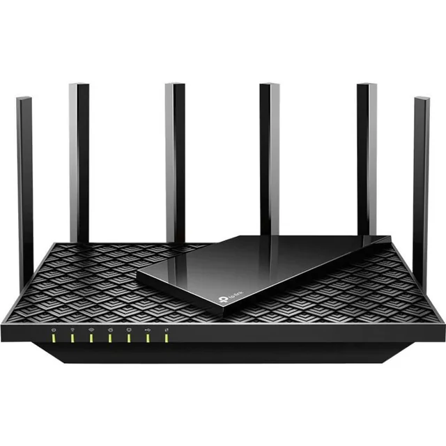 Безжичен рутер TP-Link Dual Band 5 WiFi портове 6 USB 5400 Mbps