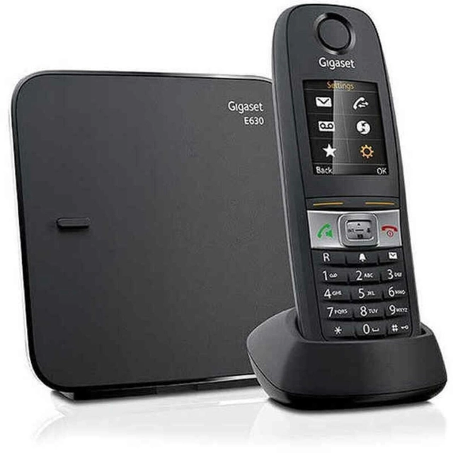 Безжичен телефон Gigaset DECT E630 черен