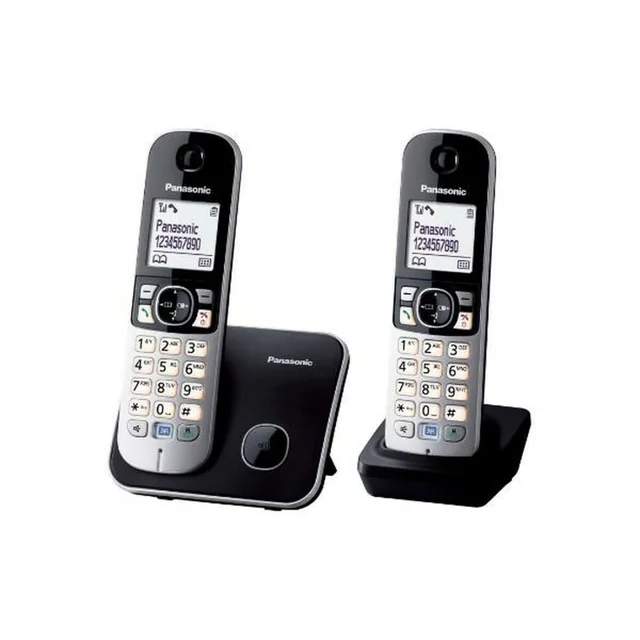 Безжичен телефон Panasonic KX-TG6812