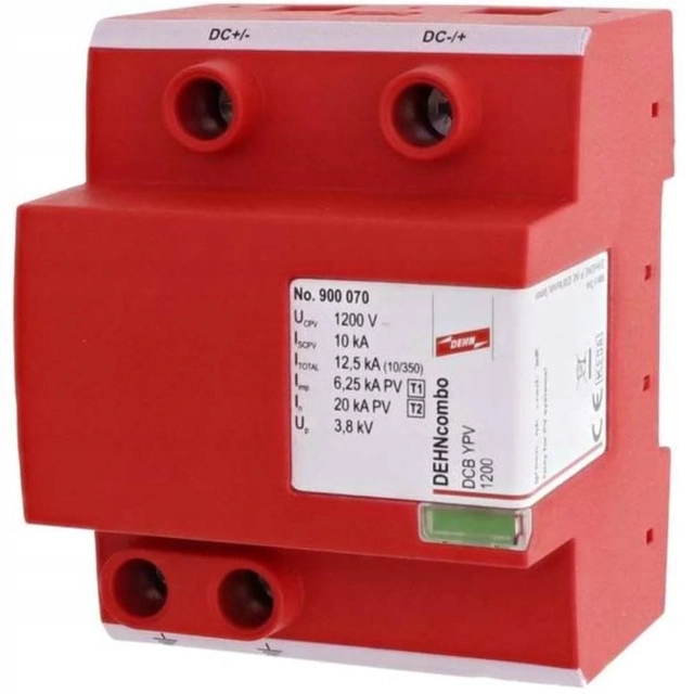 DC surge arrester DEHN T1+T2 900070