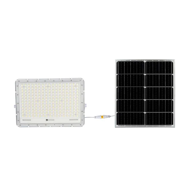 Białe reflektory solarne - 30W - IP65 - 2600 Lumeny - 4000K